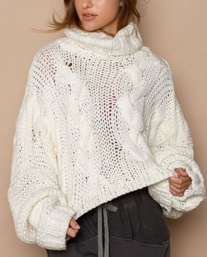 serena turtleneck sweater